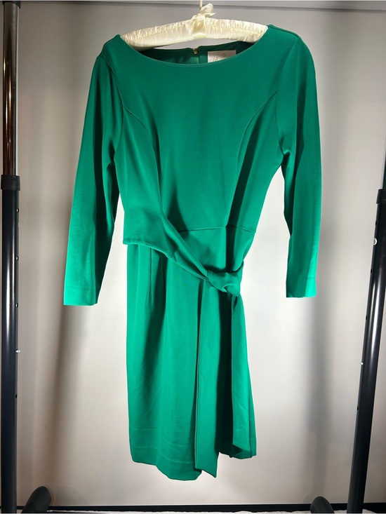 Lilly Pulitzer Dresses & Skirts - Lilly Pulitzer Leighton 3/4 Sleeve Straight Fit Dress Size 8 - Fiddle Leaf Green